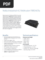 Nokia Industrial 4G Fieldrouter FRRO401a