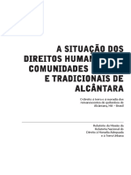 A Situação Dos Direitos Humanos Das Comunidades Negras de Alcântara