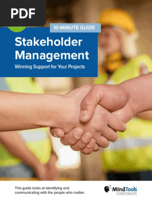10 Minute Guide Stakeholder Management Jan2019