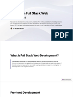 Become A Full Stack Web Developer