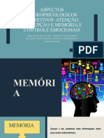 Aspectos Neuropsicológicos Cognitivos: Atenção, Percepção E Memória E Controle Emocionais