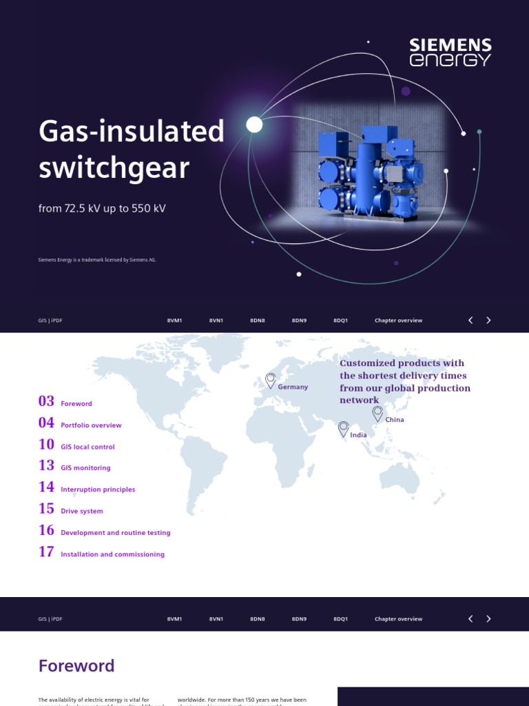 Gas Insulated Switchgear 72 550kv en | PDF