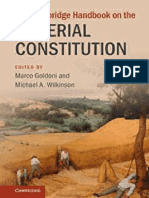 (Cambridge Law Handbooks) Marco Goldoni, Michael A. Wilkinson - The Cambridge Handbook On The Material Constitution-Cambridge University Press (2023)