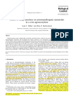 Effects of Tillage Practices On Entomopathogenic Nematodes Millar&Barbercheck2002