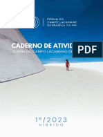 Caderno de Atividades Fórum Do Campo Lacaniano de Brasília 20231