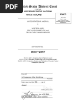 Conspiracy, Deprivation of Rights, Destruction of Records Indictment