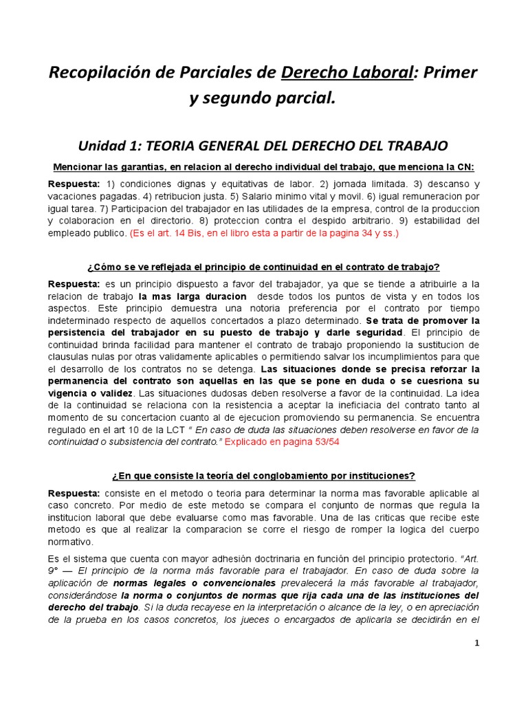 Derechos Laborales en Argentina | PDF | Derecho laboral | Salario