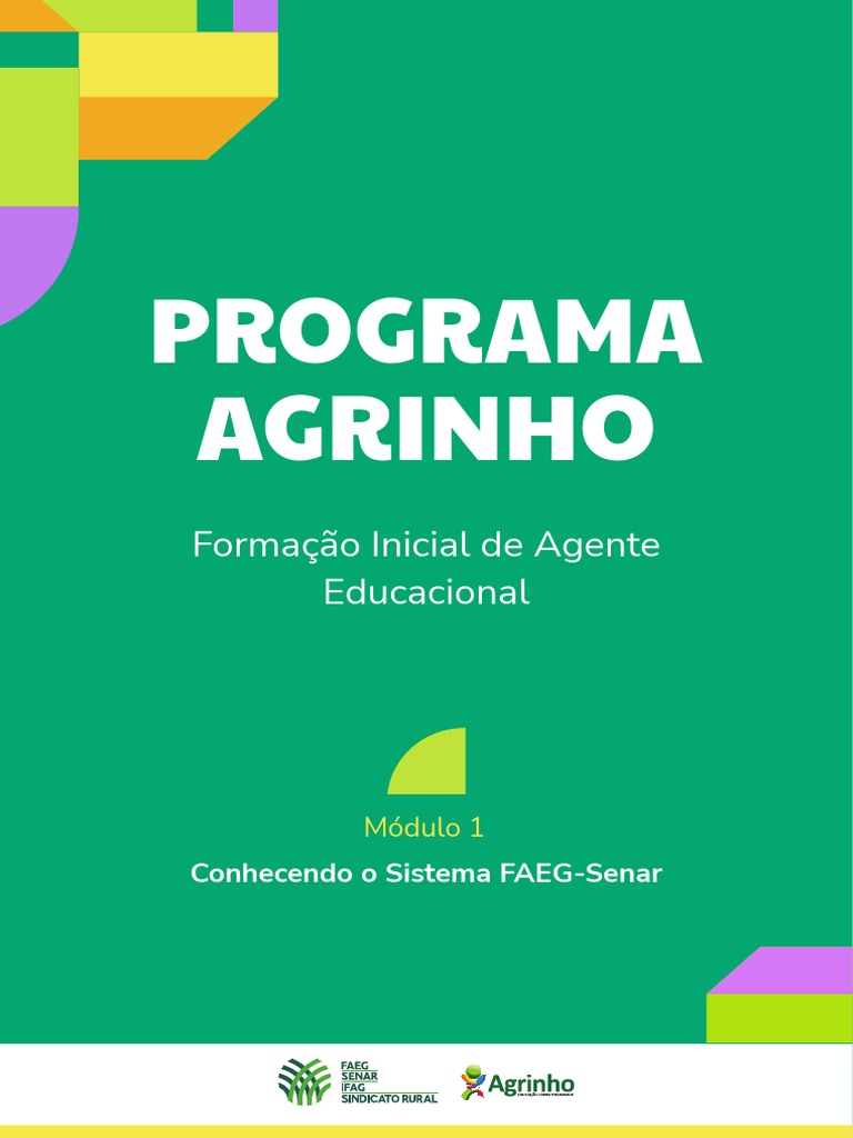 Conhecendo o Sistema FAEG-Senar | PDF | Carreira e Crescimento ...