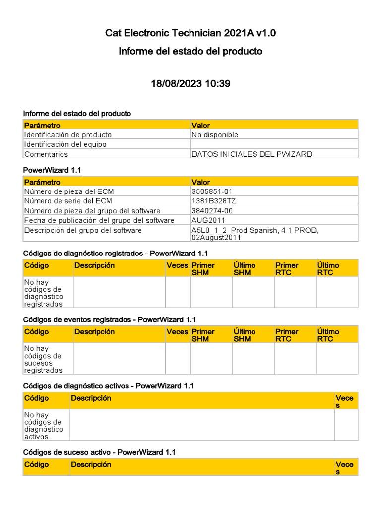 Geq-01 PSRPT 2023-08-18 10.39.07 | PDF | Transformador | Generador ...