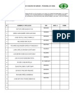 CSI-SST-007 - Registro de OXIGENO