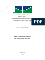 TCC Adriana de Jesus Pereira. Diário de Uma Tradução Feminista. Que Explote Todo.