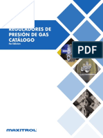 Catalogo de Regulador de Presion de Gas