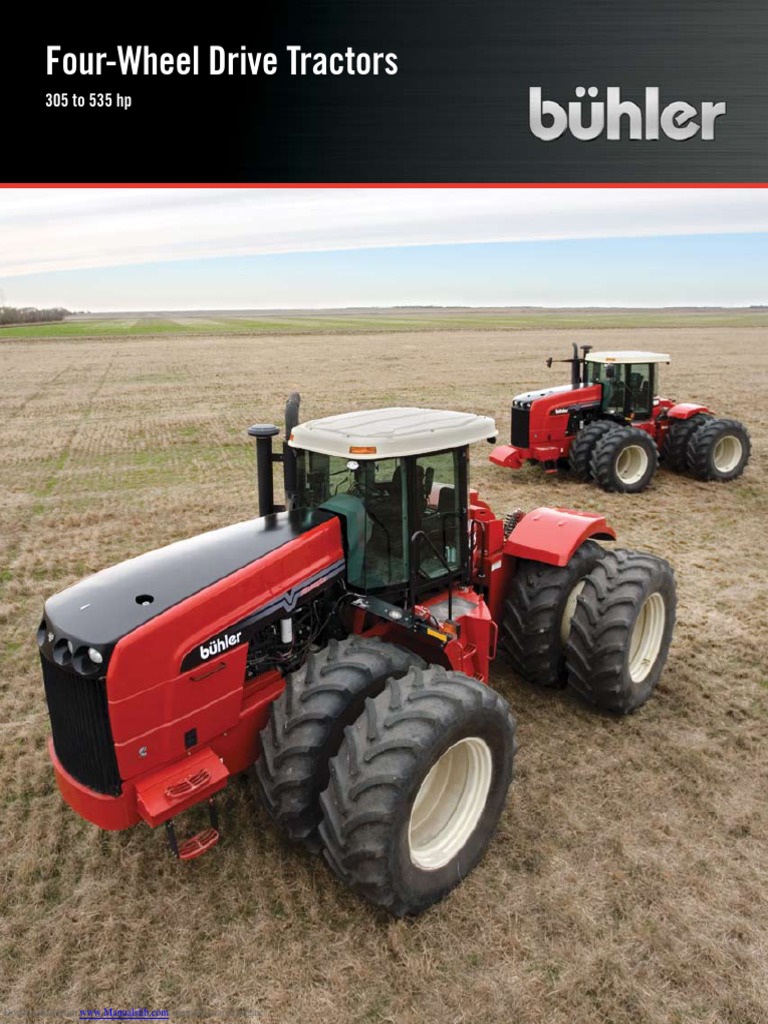 Buhler Versatile Four-Wheel Drive Tractors | PDF