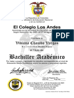 Diploma Viviana
