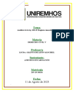 Análisis de La Ley 108-05 Registro Inmobiliario.