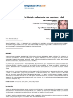 Psicologiapdf 497 de Lo Psicologico A Lo Fisiologico en La Relacion Entre Emociones y Salud