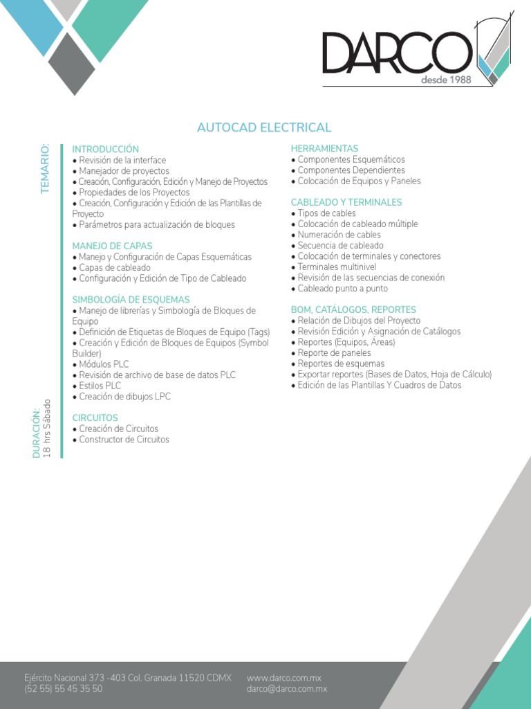 Guía Completa de AutoCAD Electrical | PDF