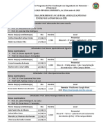 Entrevistas Individuais - EI's - Edital 01.2023 PPGEMAT