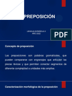 La Preposición y La Conjunción