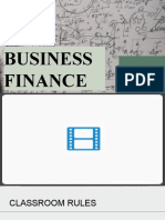 Business Finance - Module 4