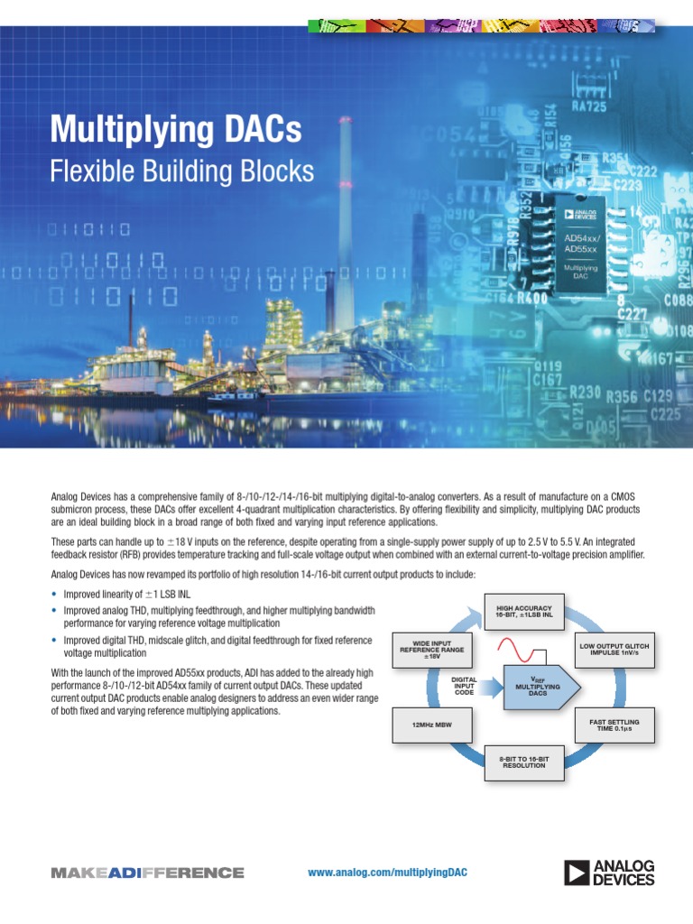 Multiplying Dacs: Flexible Building Blocks | PDF | Amplifier ...