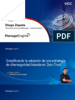 4 - ManageEngine - Simplificando La Adopción de Una Estrategia de Ciberseguridad Basada en Zero-Trust