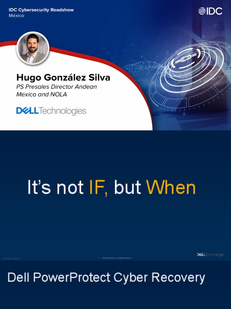 Dell Technologies PowerprotectCyberRecovery IDC PDF