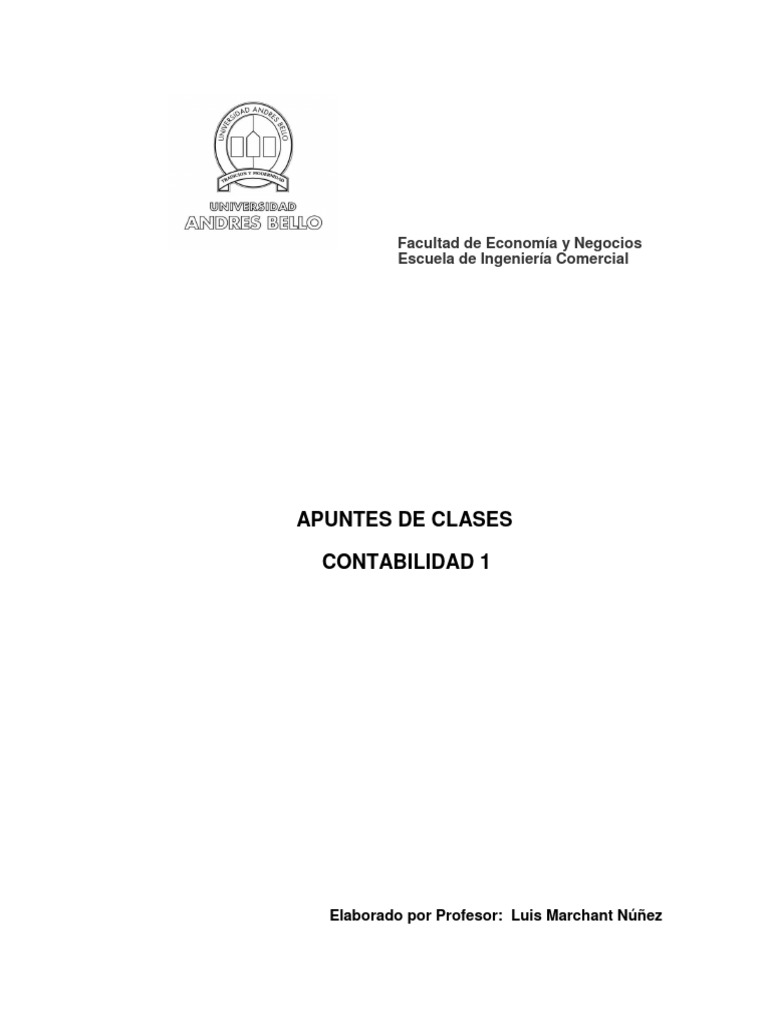 Unidades 1 2 Y 3 Contabilidad 1 Lmn Pdf