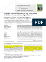 Guideon Et Al (2008) A Study of The Microbial Quality of Grey Water and An