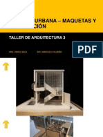 Maquetas - Vivienda Urbana