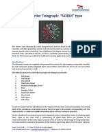 Engine Order Telegraph NORM Type