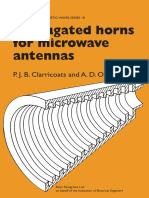 Corrugated Horns For Microwave Antennas