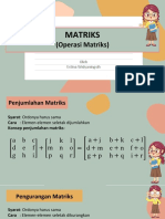 Matriks (Operasi Matriks)