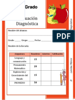 1er Grado Diagnóstico