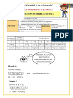 Reforzam-Mat - Estimación de Medidas de Masa - 978387435 Único Contacto Miss Jezabel Camargo