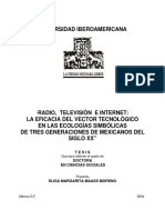 Universidad Iberoamericana: Tesis Doctora en Ciencias Sociales