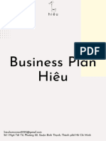 Business Plan DRAFT 3