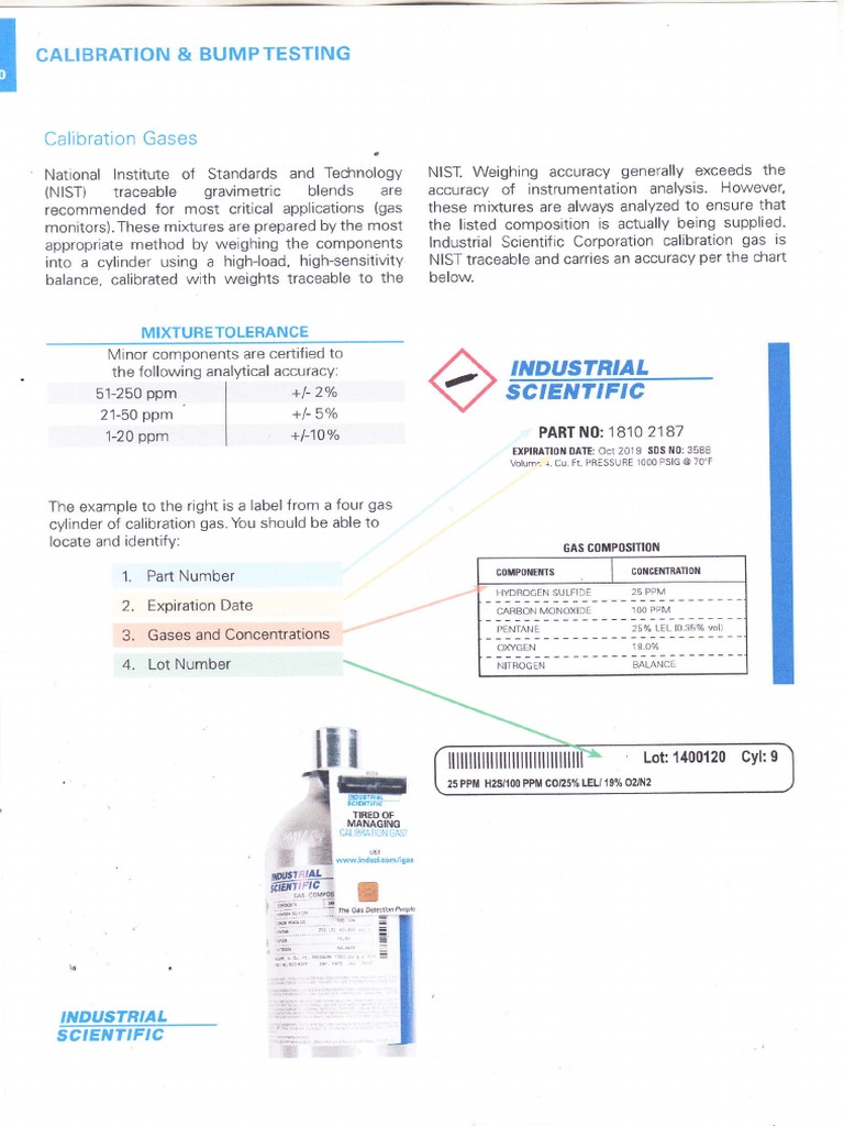 Calibration & Bumb Testing | PDF