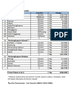 Harga Barang Di Koperasi IQ