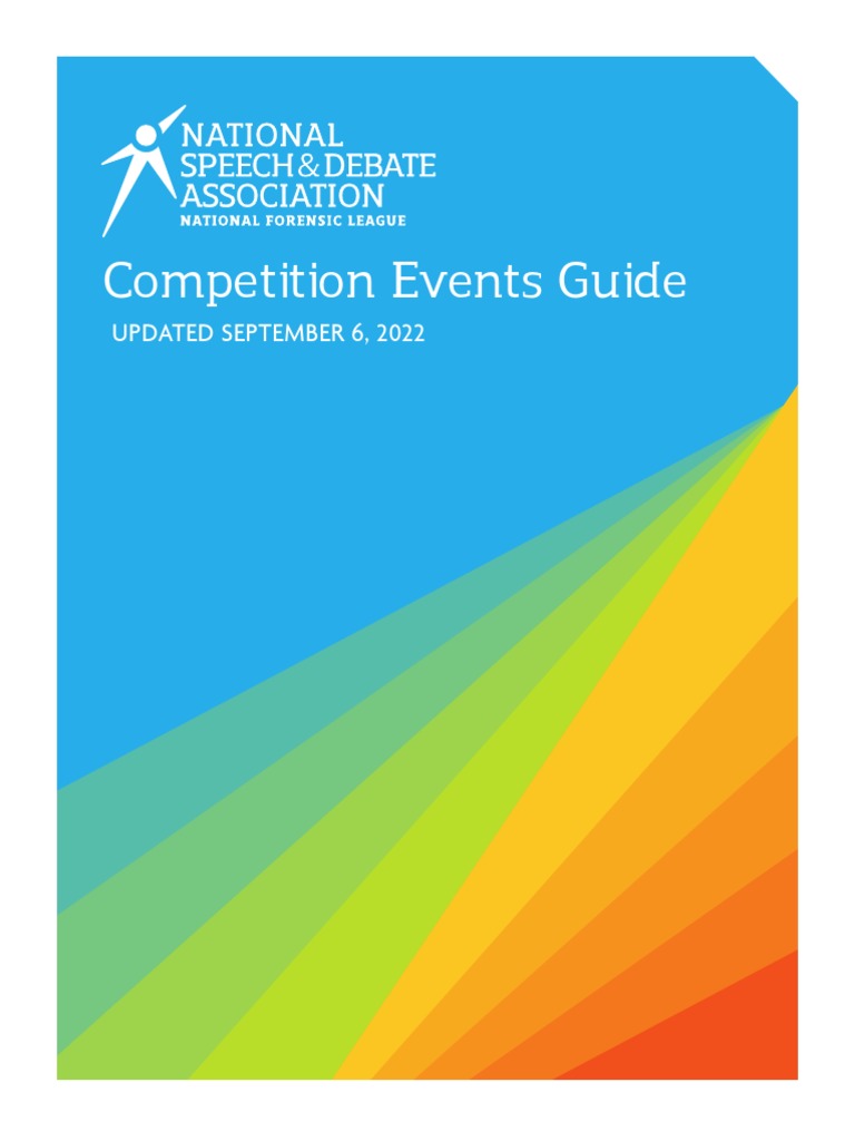 Combined Competition Events at A Glance 1 | PDF