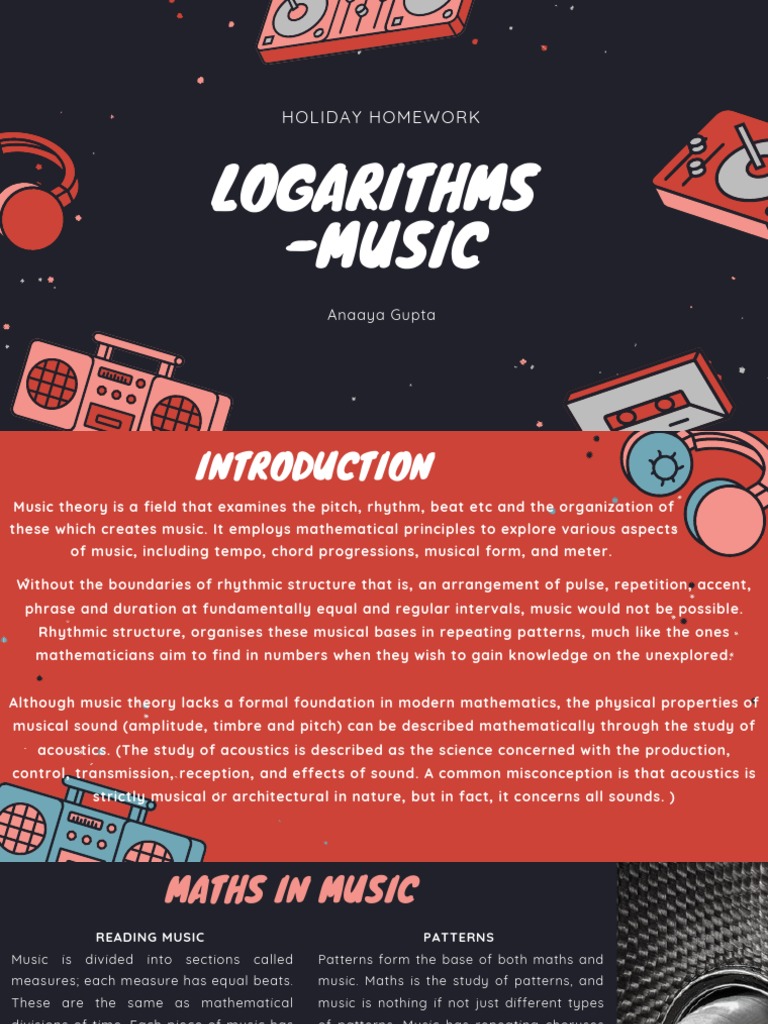logarithms music PDF