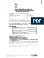 INDICACIONES PROCESO DE MATRICULACION 2023 Colegio