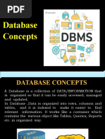 DBMS Concepts and Relational Data Model