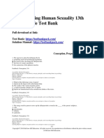 Understanding Human Sexuality 13th Edition Hyde Test Bank Download
