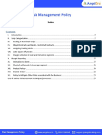 Risk Management Policy Broking