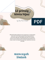 12 Prinsip Kimia Hijau (Dea Putri Arianti Ex7)