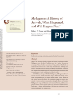 Madagascar: A History of Arrivals, What Happened, and Will Happen Next