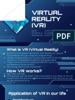 Virtual Reality (VR) : Name: Chiam Tat Yan STUDENT ID: 22UEB06747 Programme: Quantity Surveying