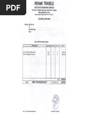 Bill Book
