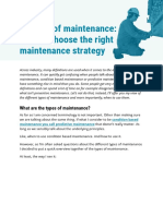 9 Types of Maintenance How to Choose the Right Maintenance Strategy